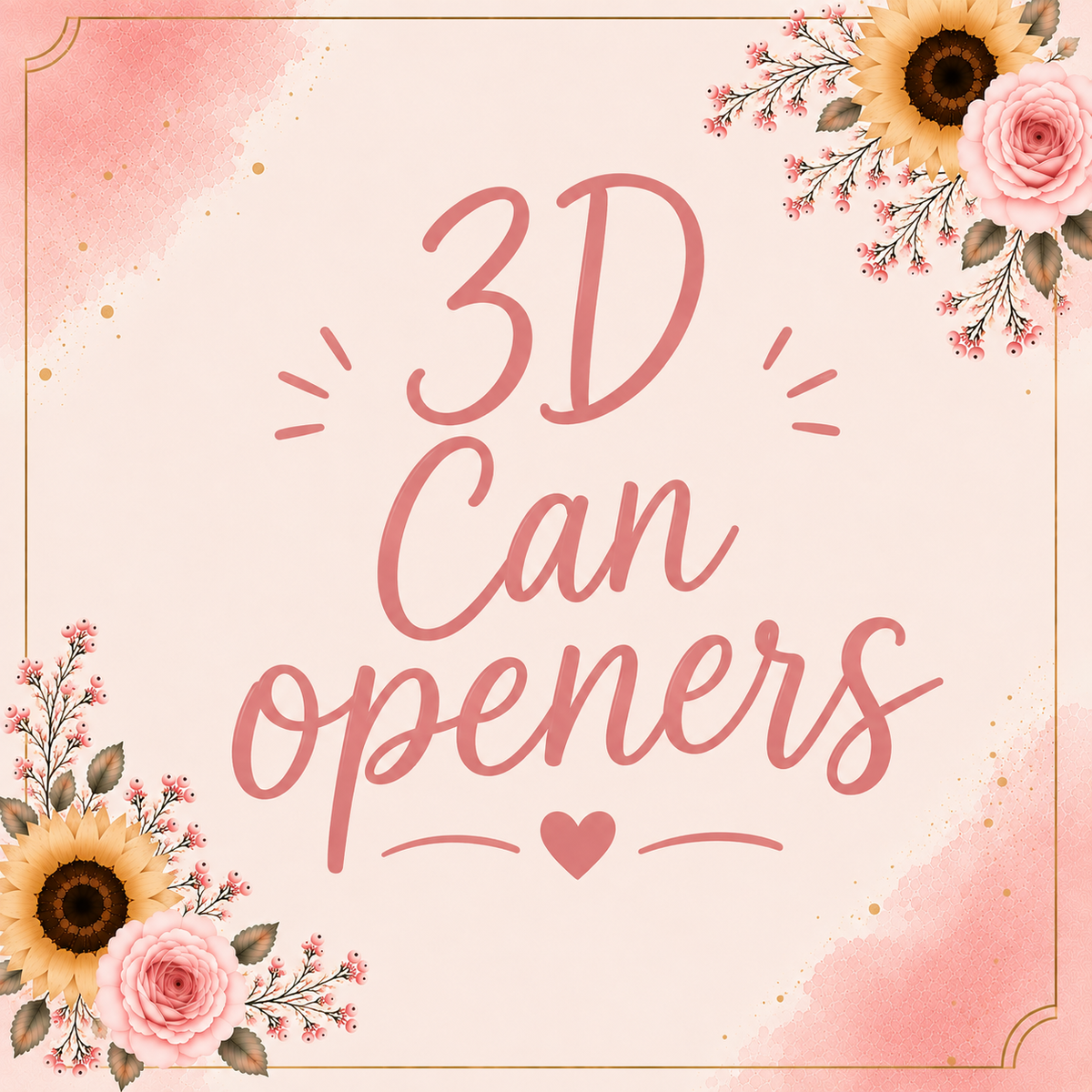 3D Can Openers